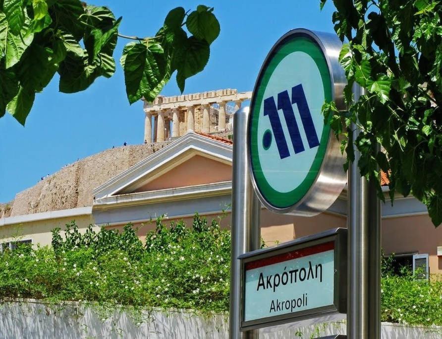 Villa A Beautiful 2 Bdr House In The Heart Of Plaka Athen Exterior foto